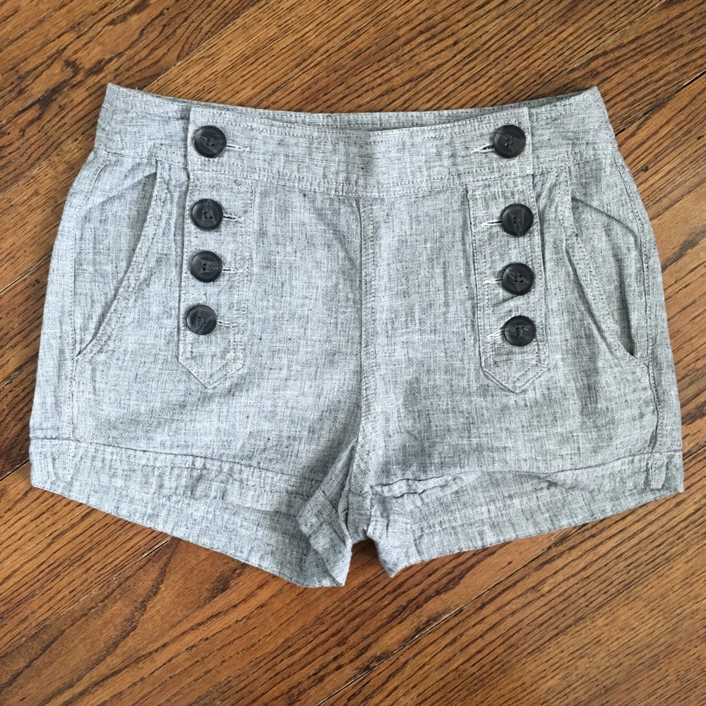 Express Women’s Sailor Shorts Linen Blend sz 6